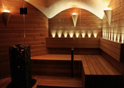 Sauna.